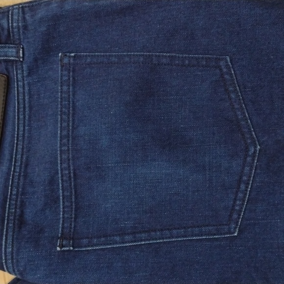 Burberry straight leg jeans dark rinse size 34R women EU (size 8 US) - Picture 3 of 13